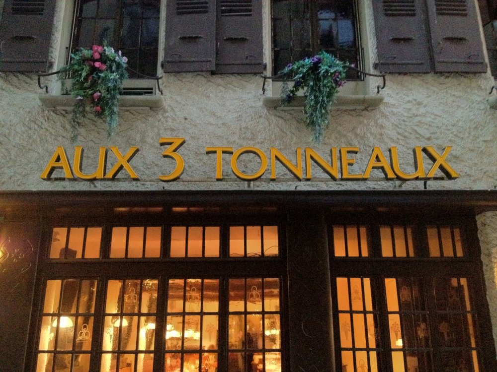 Restaurant &quot;Aux 3 Tonneaux&quot;